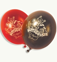 6 Halloween Luftballons